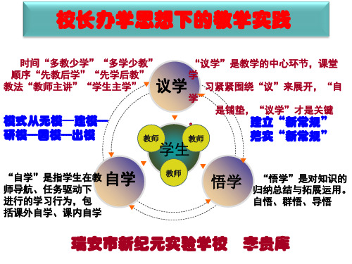 建立教学“新常规”落实教学“新常规”