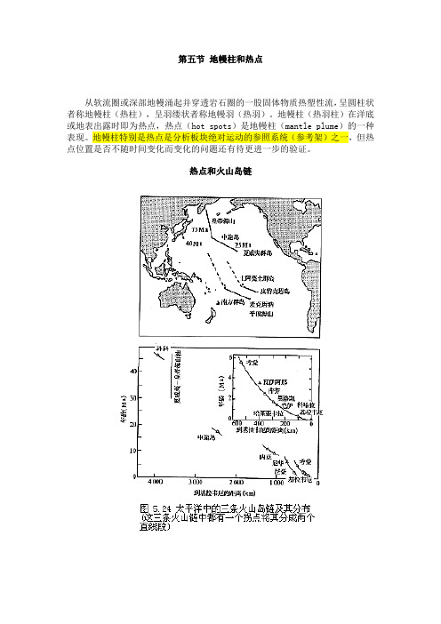 地幔柱和热点