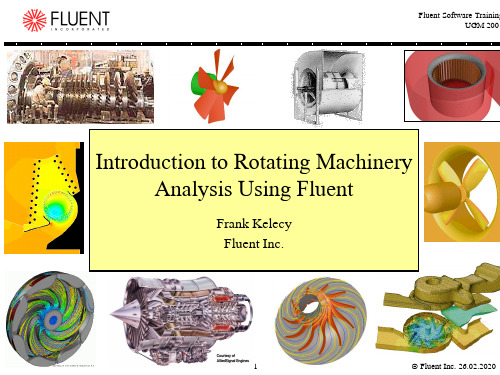 Fluent对旋转式动力机械的分析(ppt 164页)