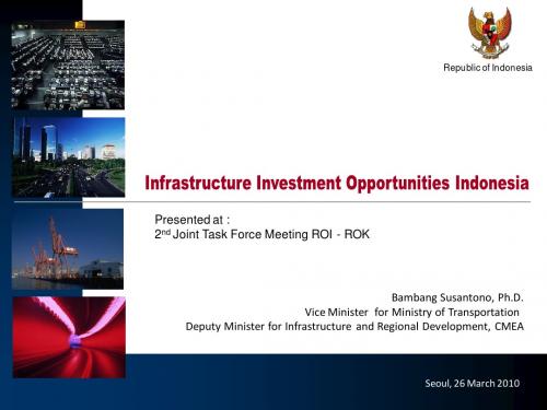 印度尼西亚的基础设施投资机会 Infrastructure Investment Opportunity