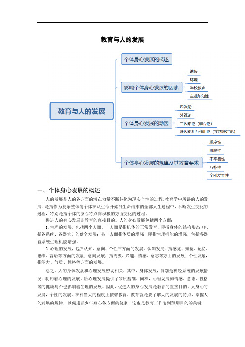 教育与人的发展