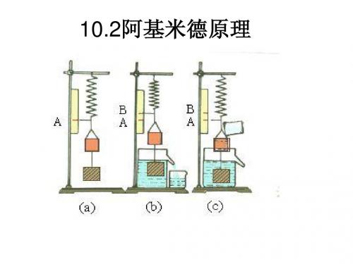 阿基米德原理 2