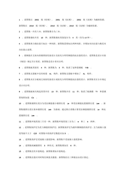 101图集比较