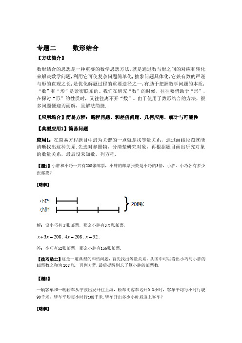 小学奥数 数形结合