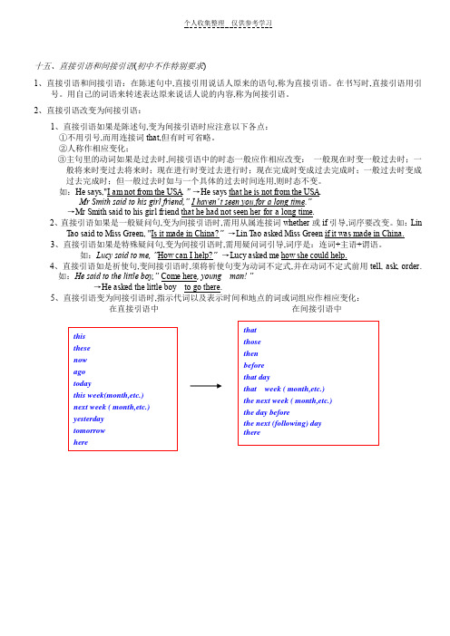 初中英语从句语法