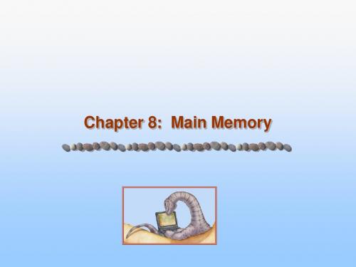 operating system《操作系统》ch08-main memory-57-PPT课件