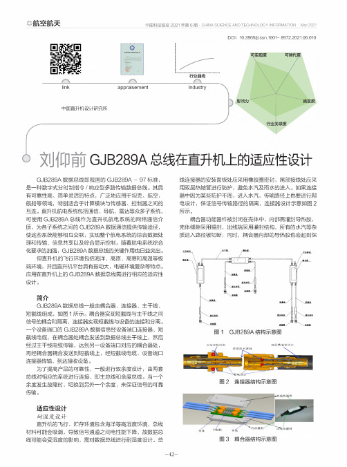 GJB289A总线在直升机上的适应性设计