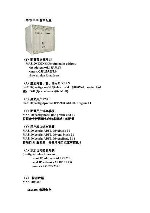 华为dslam