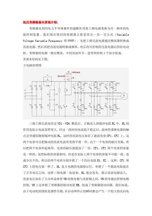 低压变频器基本原理介绍