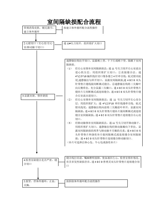 室间隔缺损修补术