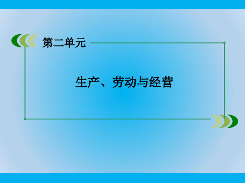 人教版高中政治必修一第4课 第1框PPT教学课件