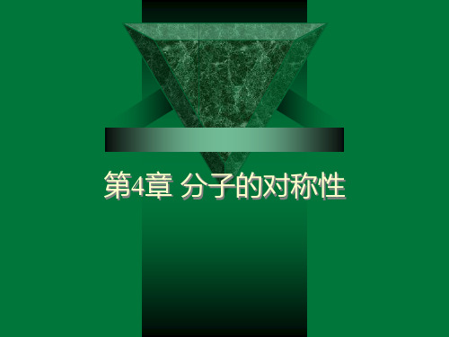 第4章 分子对称性