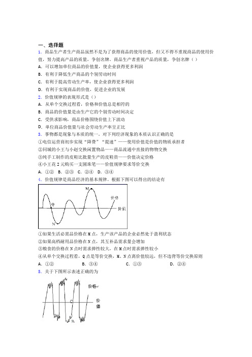 最新时事政治—价值规律的全集汇编(3)