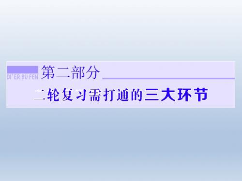 2015高三历史二轮复习课件：二 改革开放新时期中国现代化建设道路的探索