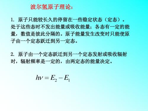 原子物理学第二章