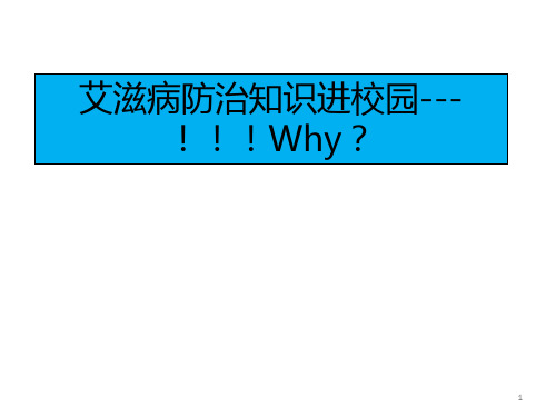 艾滋病基础知识及综合防控策略解析