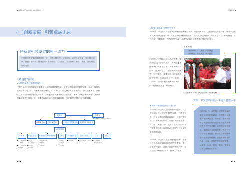 中国石化2015可持续发展进展报告创新发展