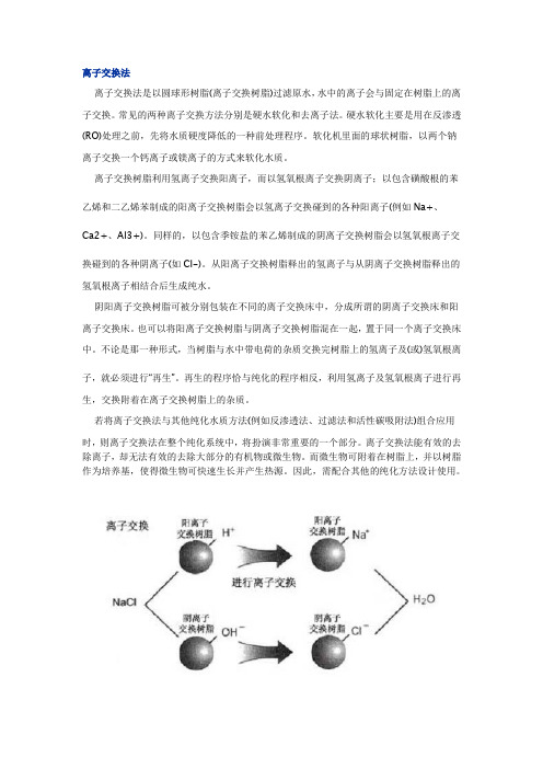 离子交换法