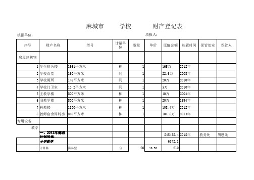 c9 c17 15财产登记表