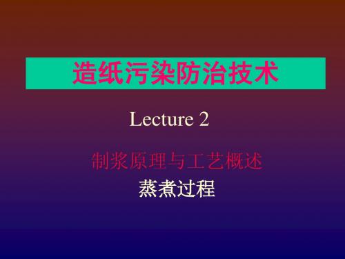 lecture2蒸煮