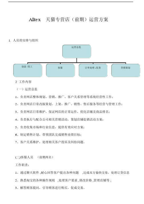 天猫商城运营与人员架构.doc