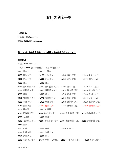 火焰纹章系列金手指