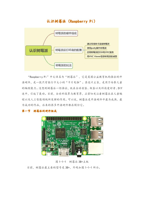 认识树莓派(Raspberry Pi)