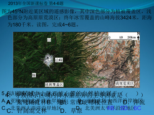 高三复习区域空间定位