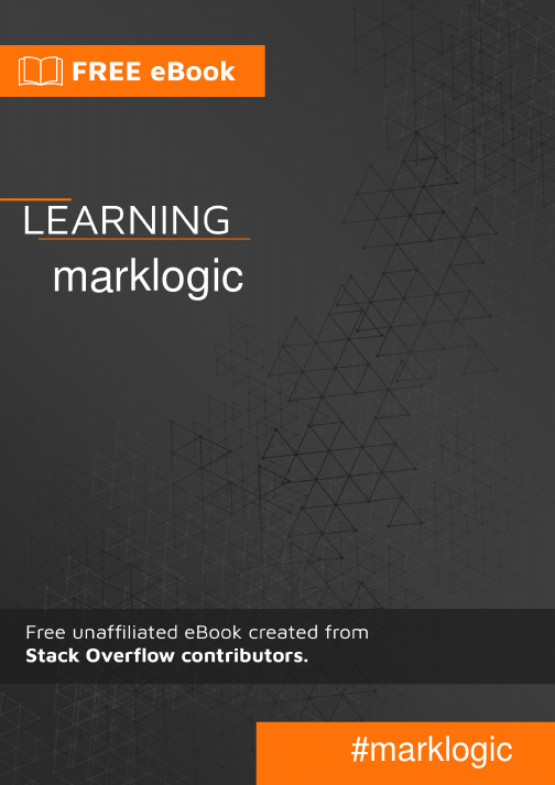 MarkLogic 8 用户指南说明书