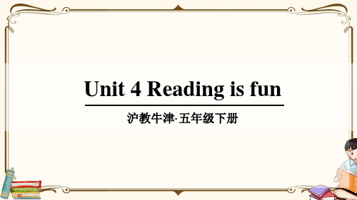 沪教牛津版五年级英语下册 unit 4 教学课件