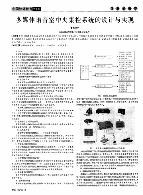 多媒体语音室中央集控系统的设计与实现