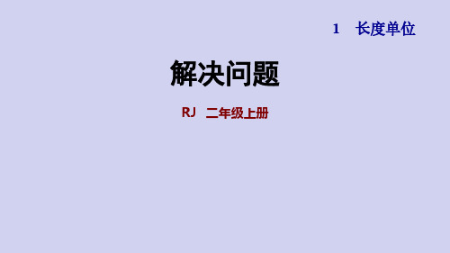 人教版数学2年级上册 第4课时 解决问题 同步习题 (含答案)