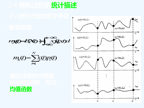 第三讲 随机过程的数字特征和特征函数