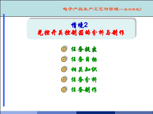 电子产品生产工艺与管理.