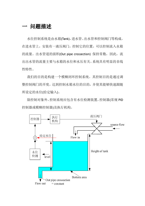 水箱液位matlab模糊控制例程sltank详解