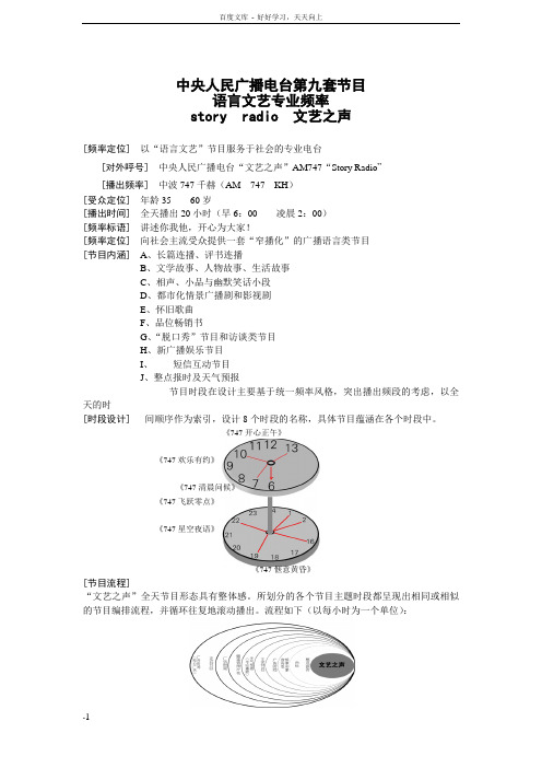 中央人民广播电台第九套节目