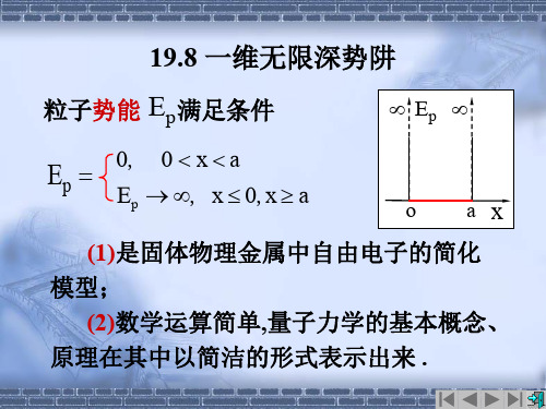 一维无限深势阱