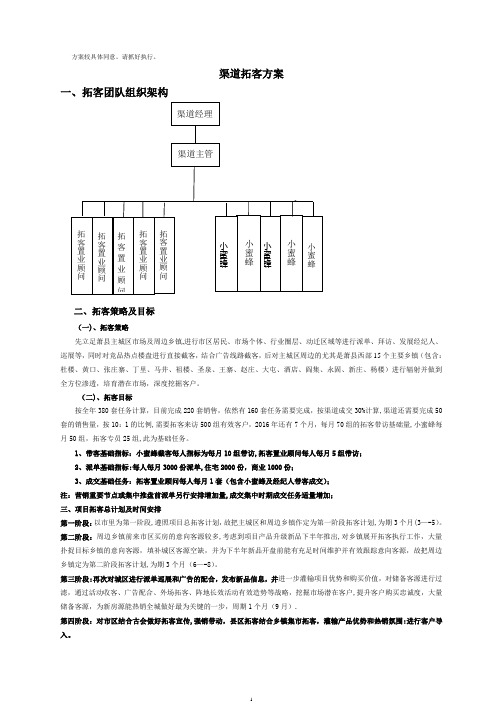 营销拓客方案