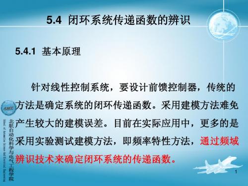 5.4-1 闭环系统频域测试及辨识