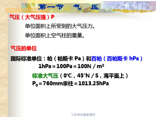 气压和风最新课件