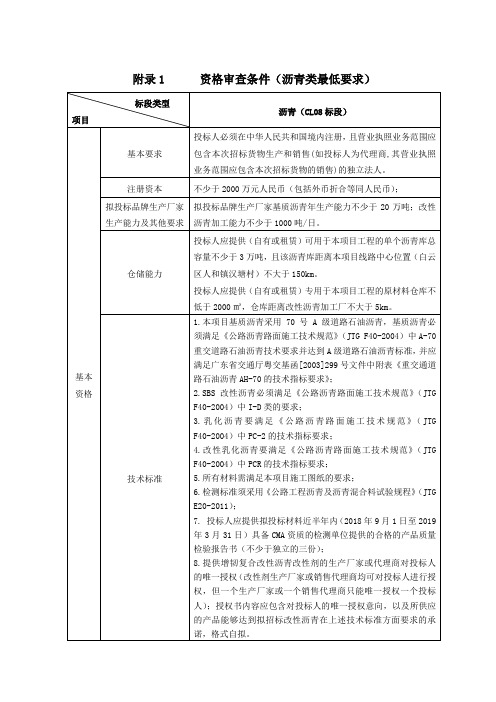 附录1资格审查条件沥青类最低要求.pdf