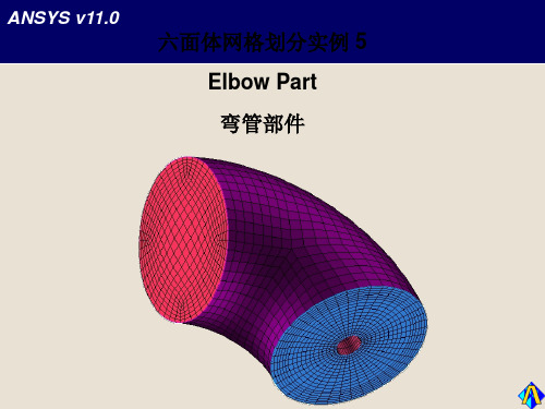 ICEM-CFD-网格划分-E7-WS6-弯管部件V11