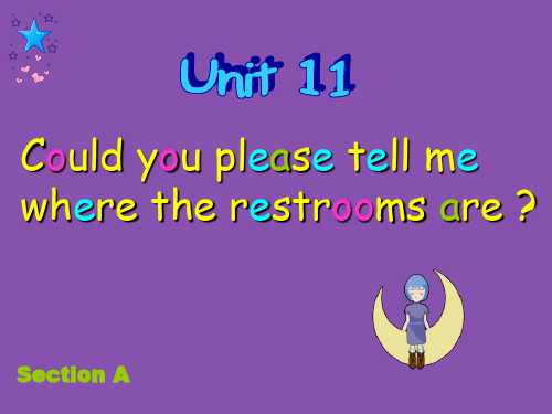 鲁教版八年级英语下册unit 6-could_you_please_tell_me_where_the_restrooms_are 课件(共24张PPT)