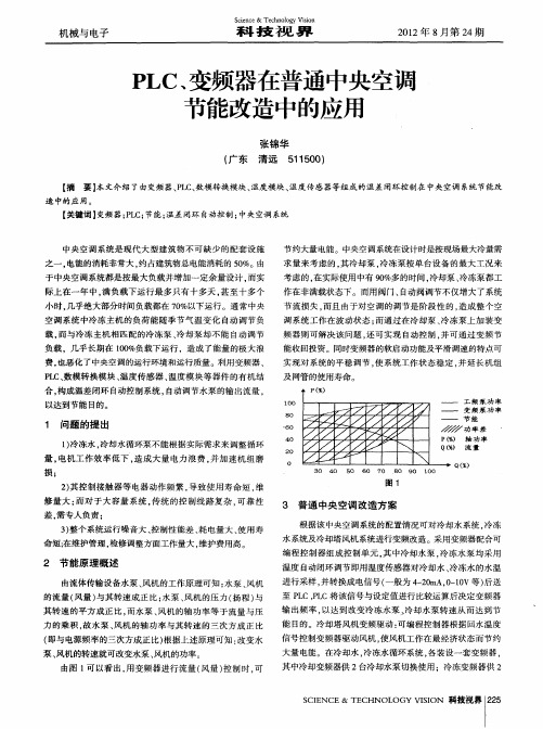 PLC、变频器在普通中央空调节能改造中的应用