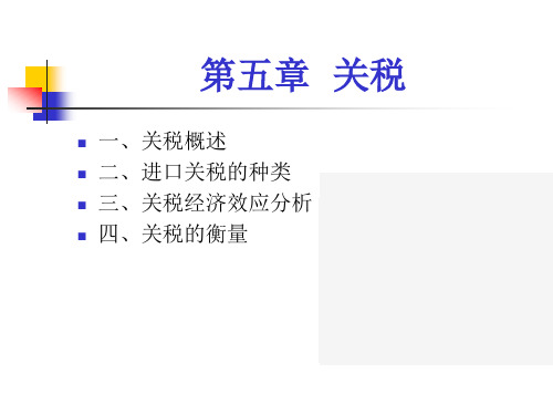 第5章关税