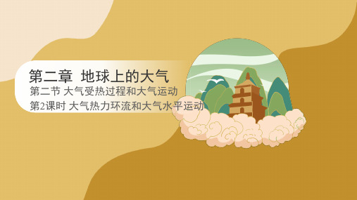 大气热力环流和大气水平运动+课件+2023-2024学年高一地理人教版(2019)必修第一册