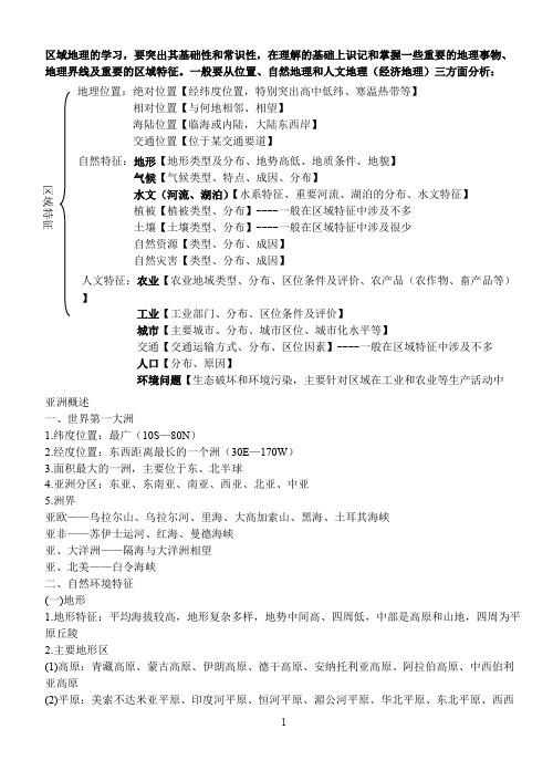 区域地理_亚洲东亚和日本