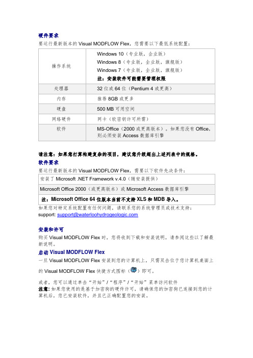 完整word版,MODFLOW Flex 2015.1 教程(部分)