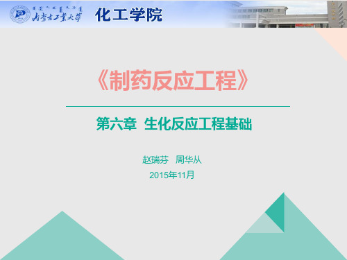 生化反应工程基础知识(ppt 46张)