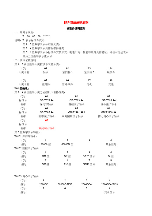 ERP系统编码原则新